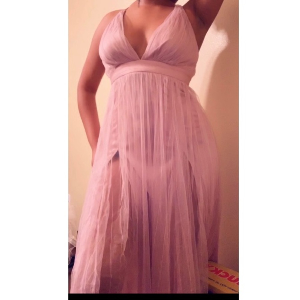 Blush pink dress